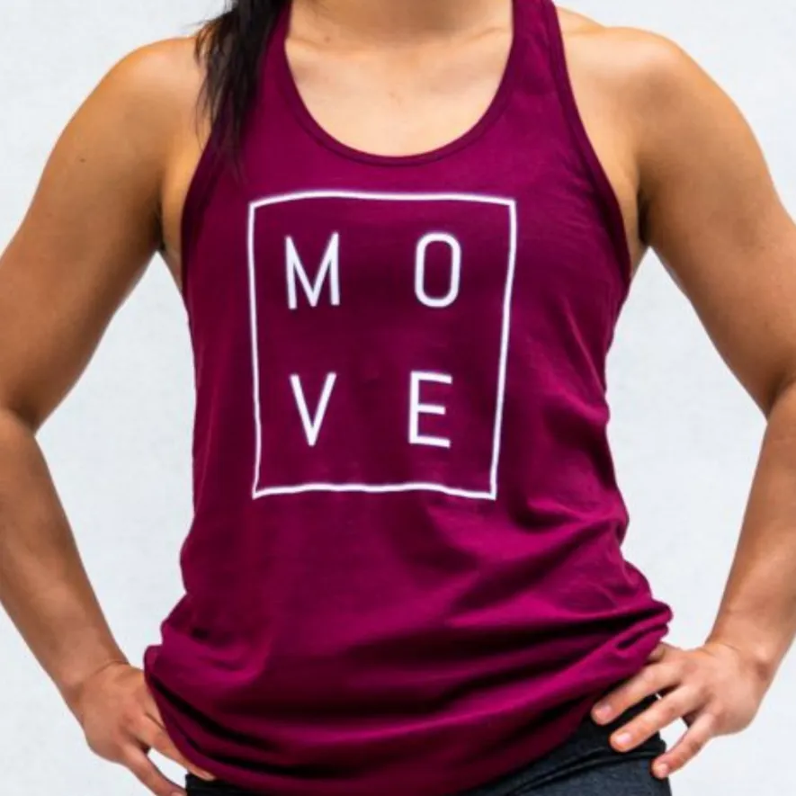 2POOD MOVE Racerback Tank