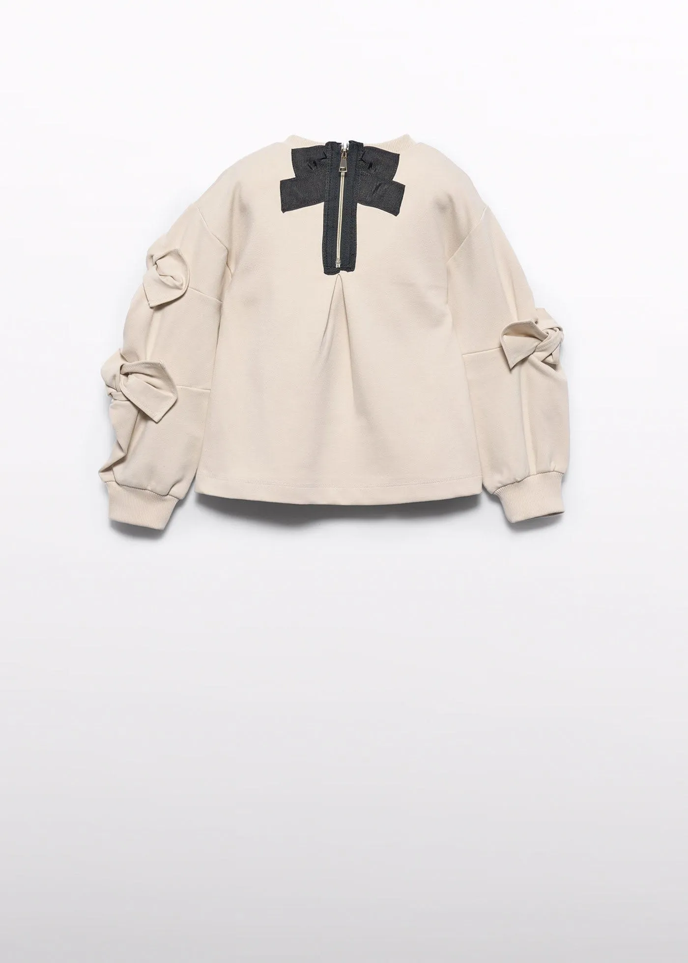 Abel & Lula Knit Pullover with Bow Details