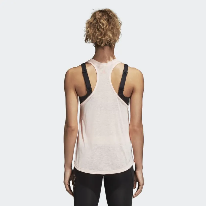 Adidas Magic Logo Tank Top Clear Orange DN9065