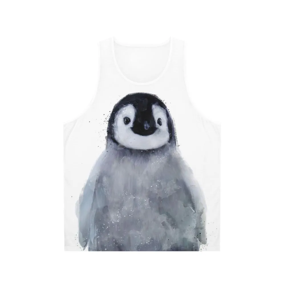 Adorable Penguin Unisex Tank Top for Nature Lovers