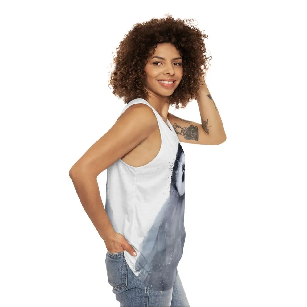 Adorable Penguin Unisex Tank Top for Nature Lovers