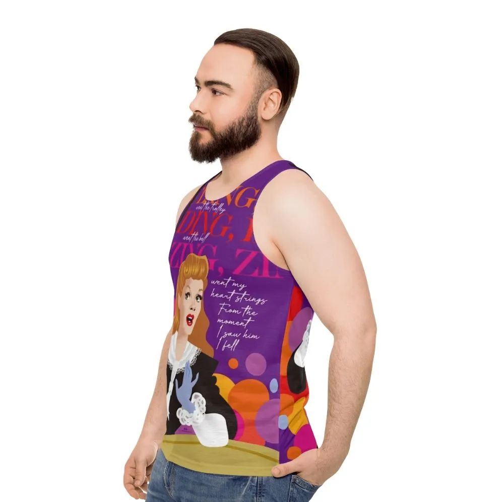 Alejandro Mogollo Art Trolley Unisex Tank Top