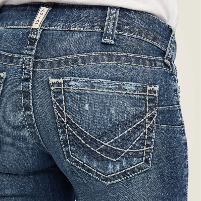 Ariat R.E.A.L. Mid Rise Raquel Boot Cut Jean Style 10041061