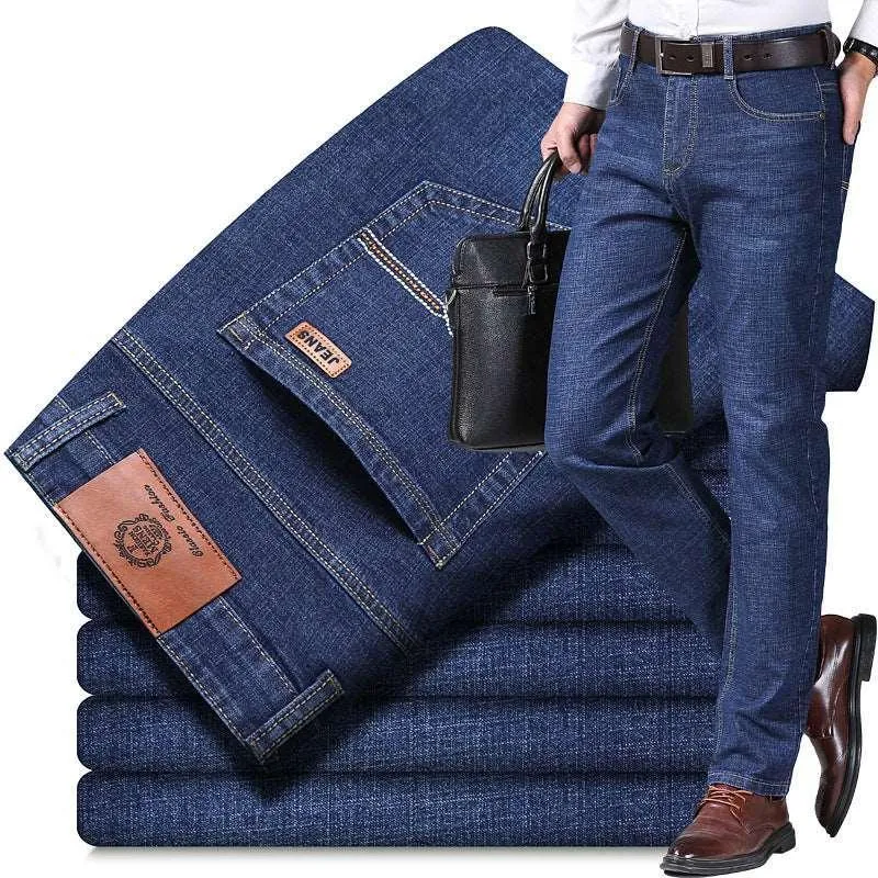 Autumn Loose Straight Jeans