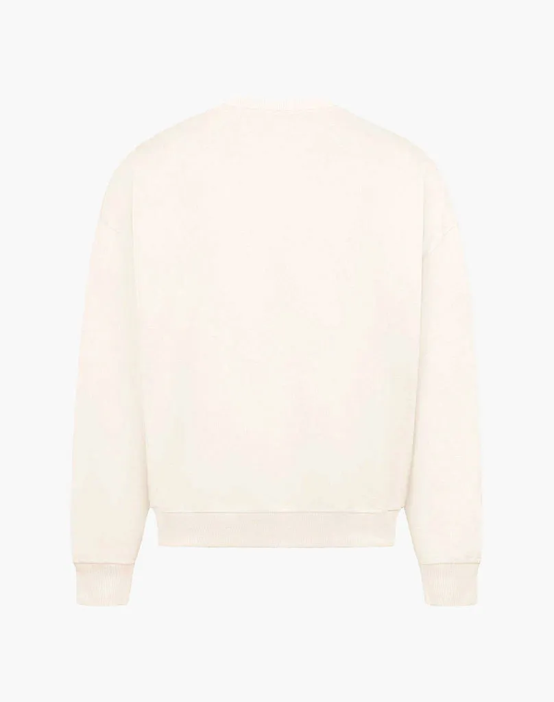 BASIC SWEATER (CREAM WHITE)