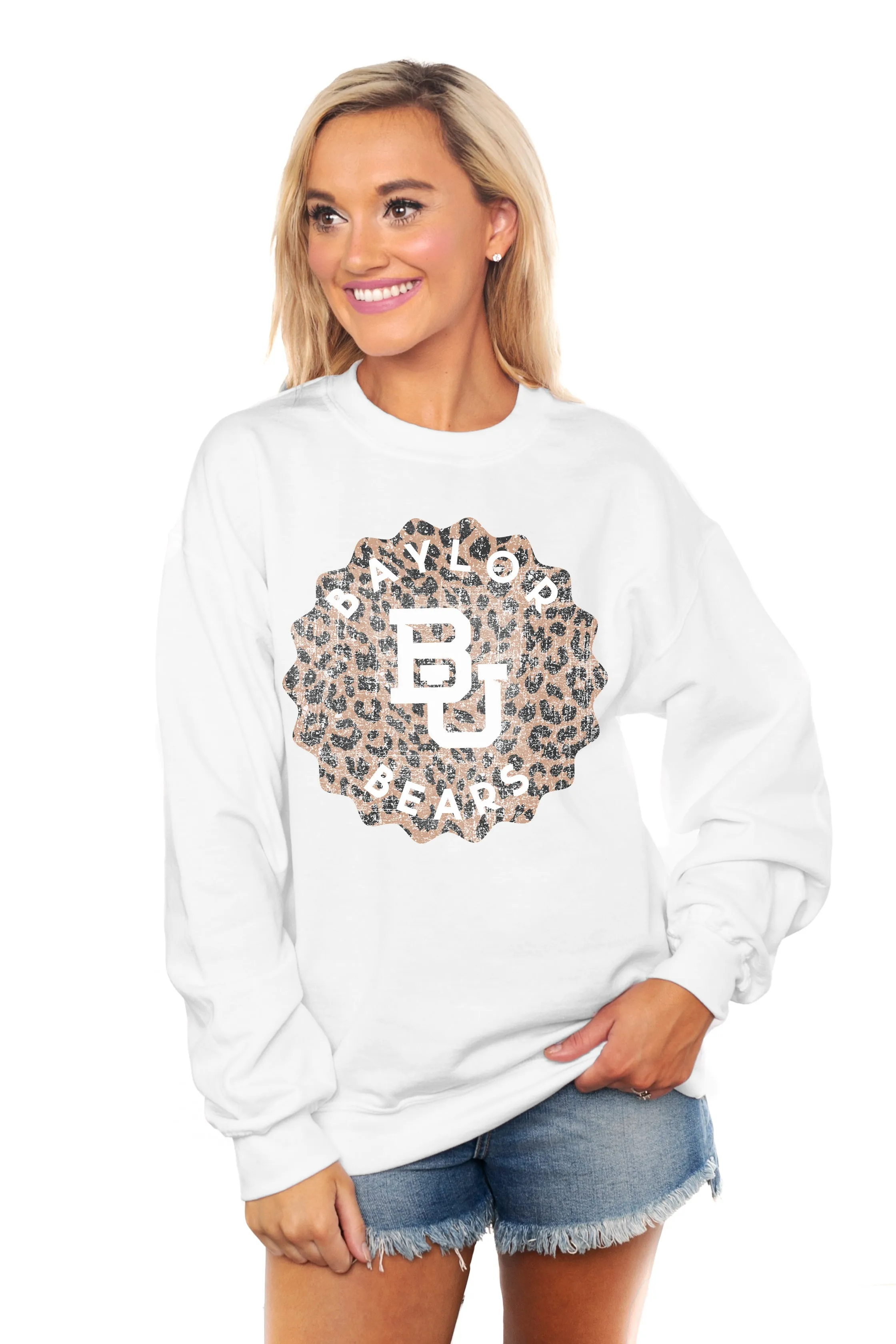 BAYLOR BEARS "WILD SIDE" PERFECT CREW SWEATSHIRT