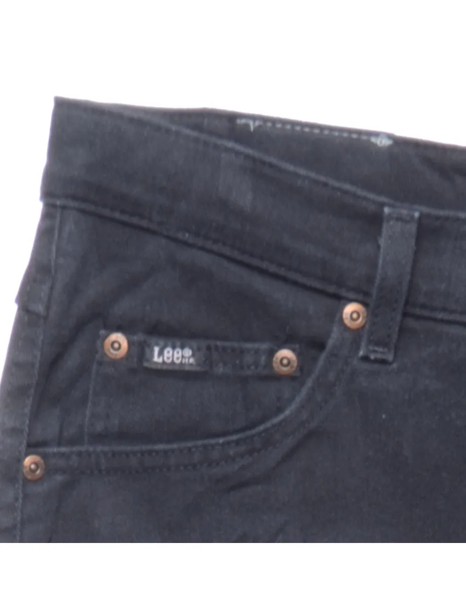 Black Lee Jeans - W32 L32