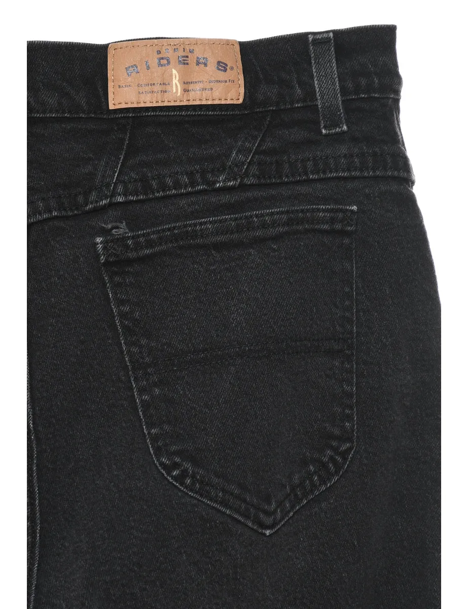 Black Tapered Lee Jeans - W32 L31