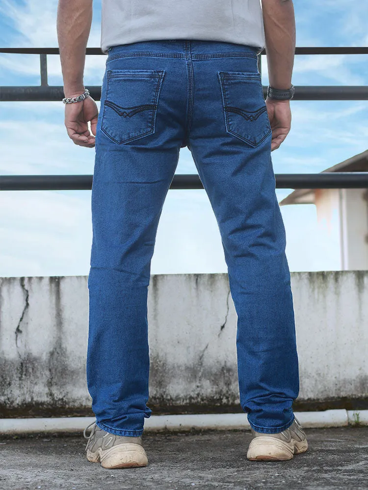 Blue Needle Slim Fit Denim Jeans - ₹799