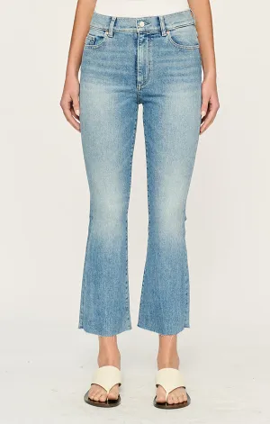 Bridget Boot High Rise Crop in Aged Mid