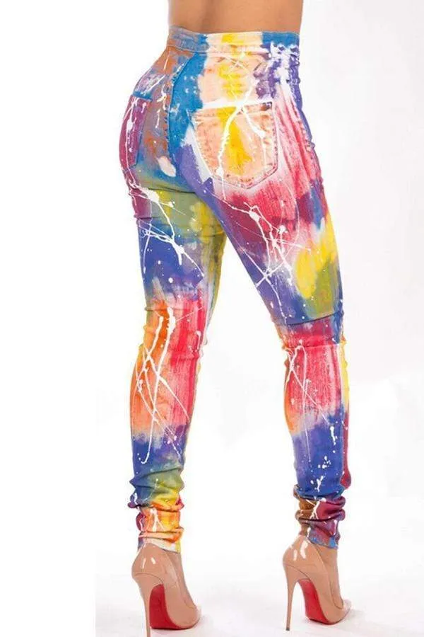 Casual Printed Pants