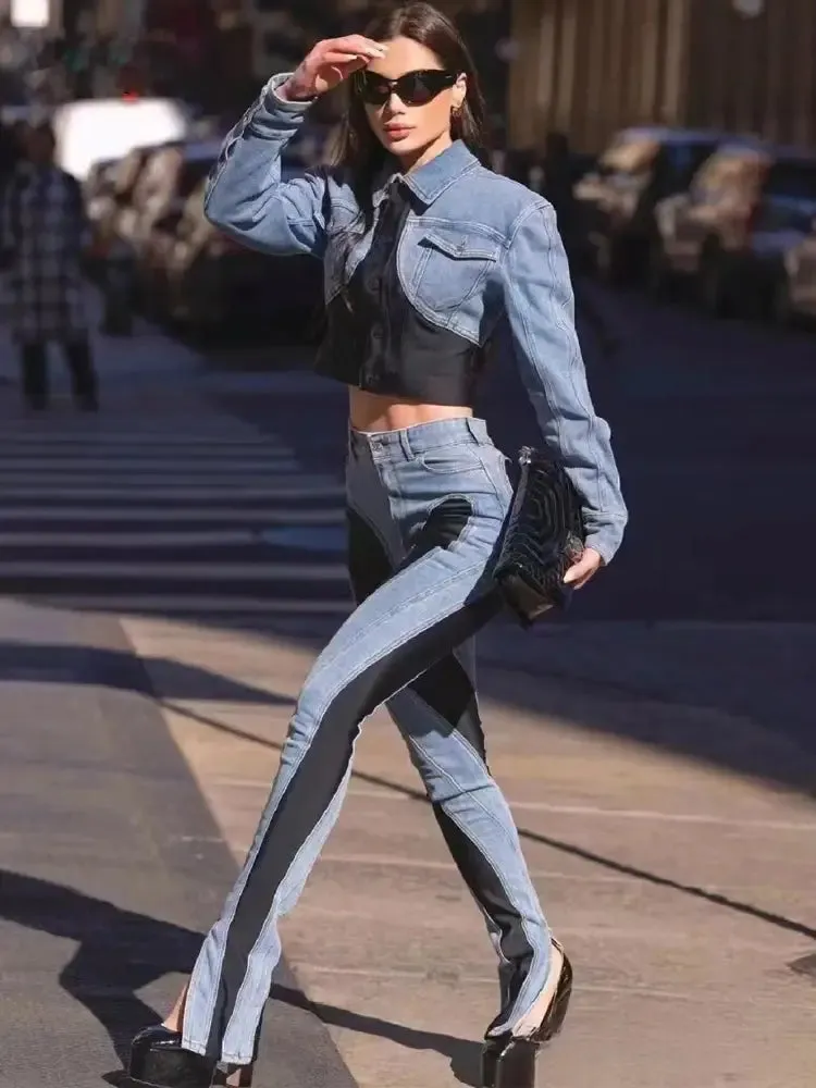 Color Of The Cloud Skinny Jeans