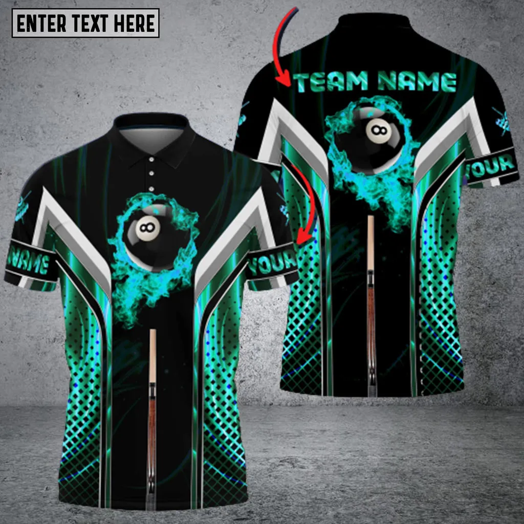 Coolspod Billiards Master Personalized Name 3D Shirt Multi Color Options, Perfect Gift for Pooler