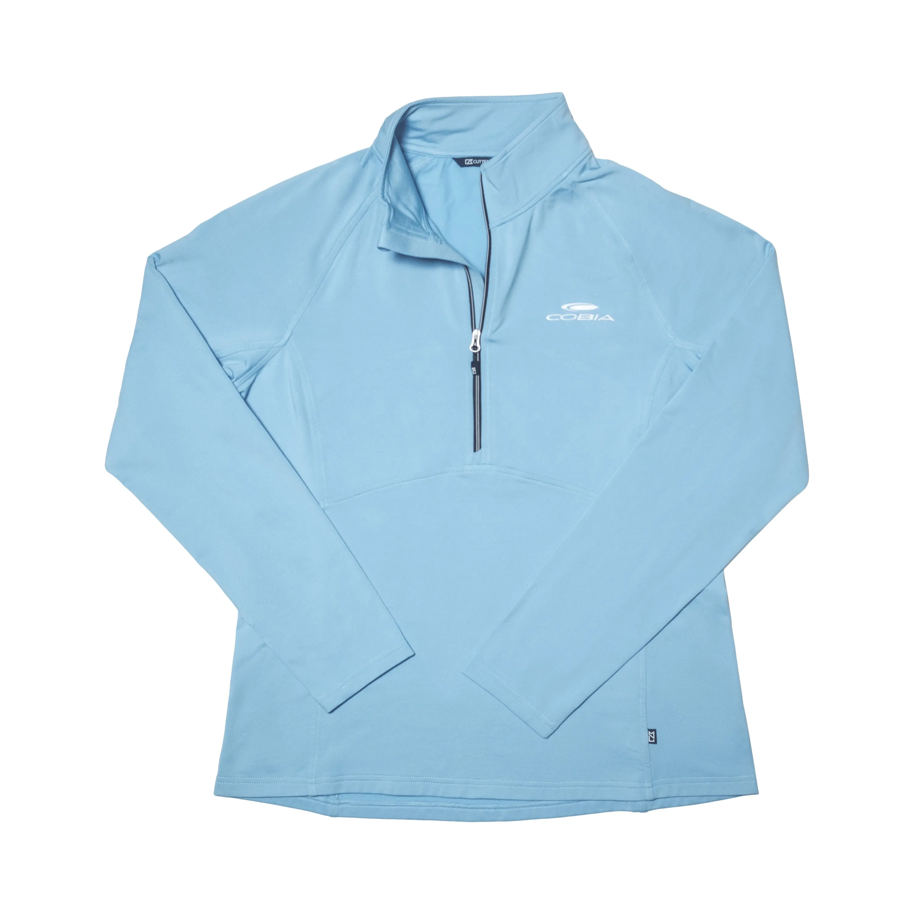 Cutter & Buck Adapt Eco Knit Stretch Recycled Womens Half Zip Pullover