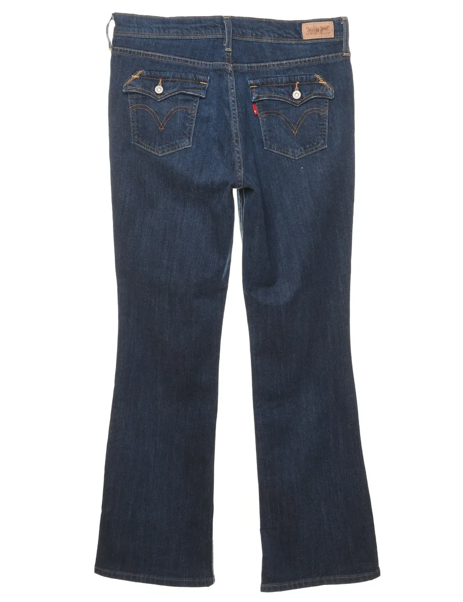 Dark Wash Boot Cut Classic Levi's Jeans - W32 L31