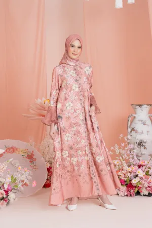 Dayana Dress Pecan Peach