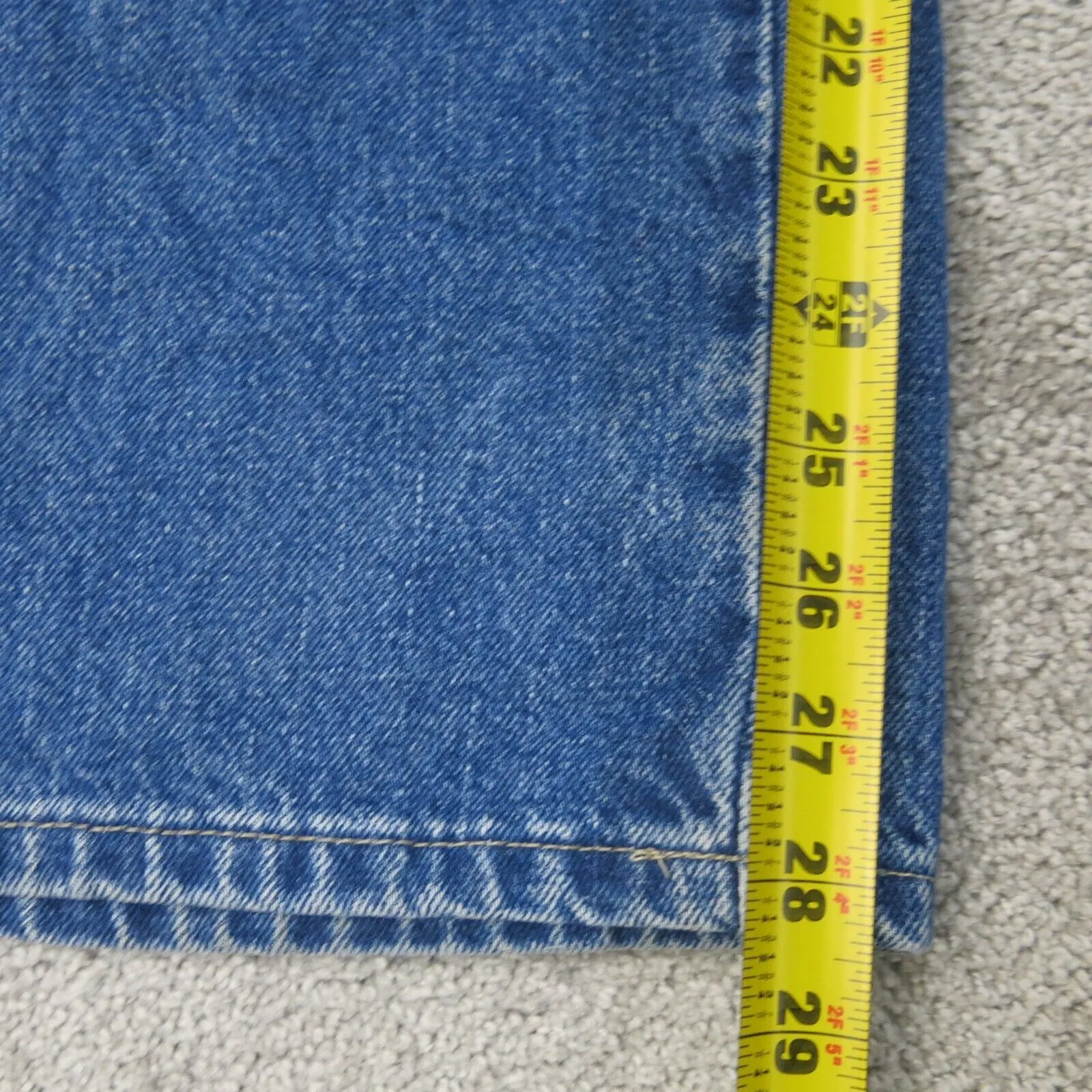 Dickies Jeans Man 42X30 Blue 100% Cotton High Rise Relaxed Fit Carpenter 1993SNB