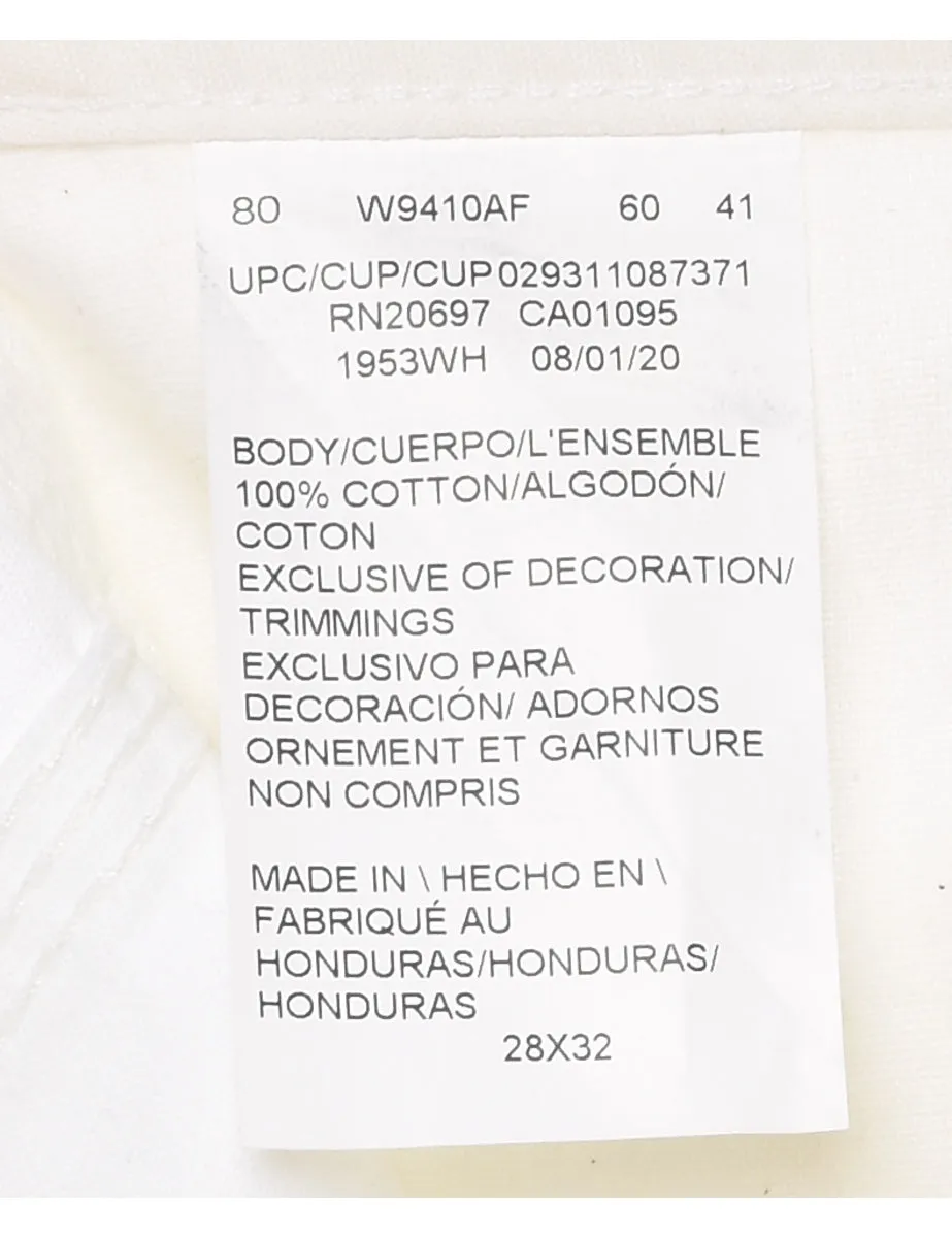 Dickies White Workwear Jeans - W28 L32