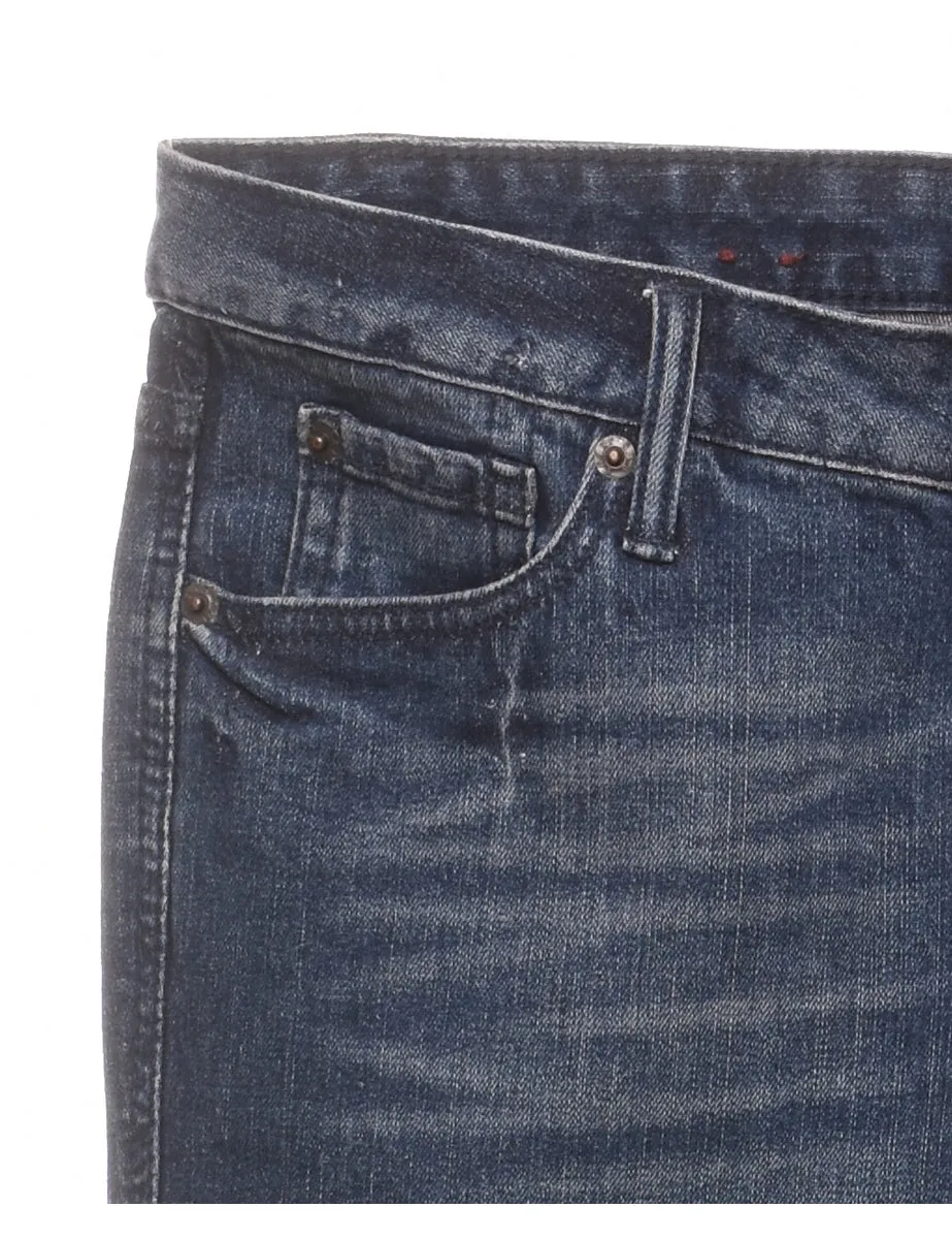 Embellished Medium Wash Y2K Flared Jeans - W35 L32