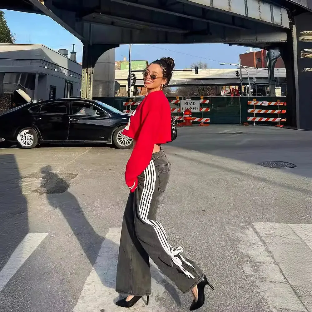 Fashionable Wide Leg Jeans