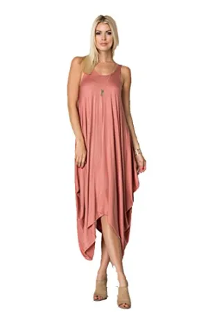 Fashion`s Secret Harlem Loose Rayon Spandex Dress