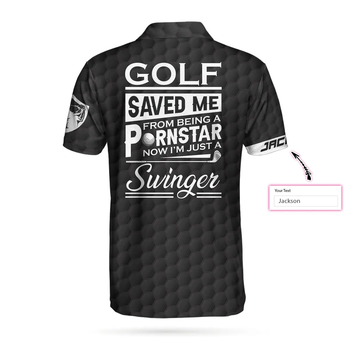 Funny Personalized American Flag Golf Shirt For Men Coolspod