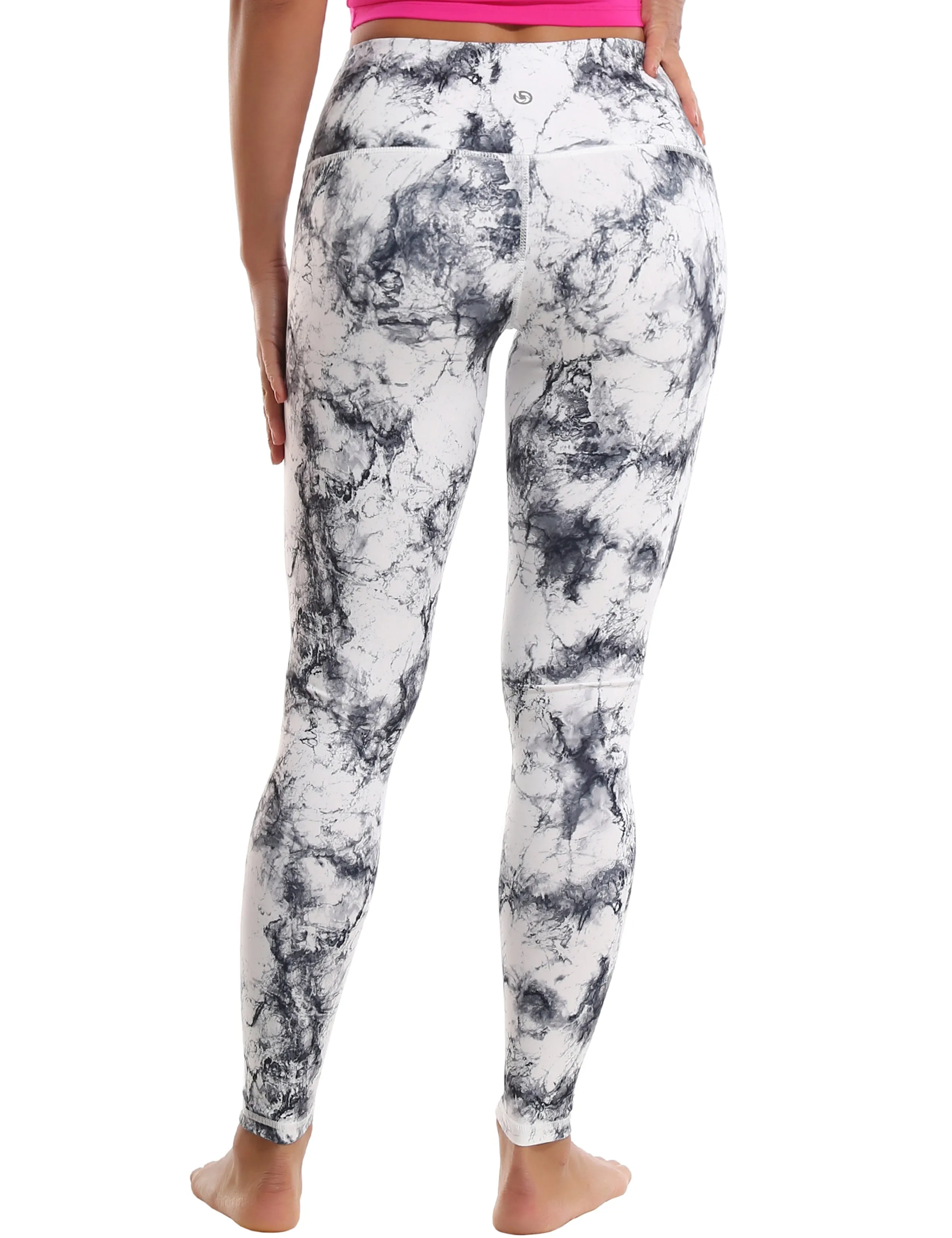 High Waist Gym Pants arabescato_Gym