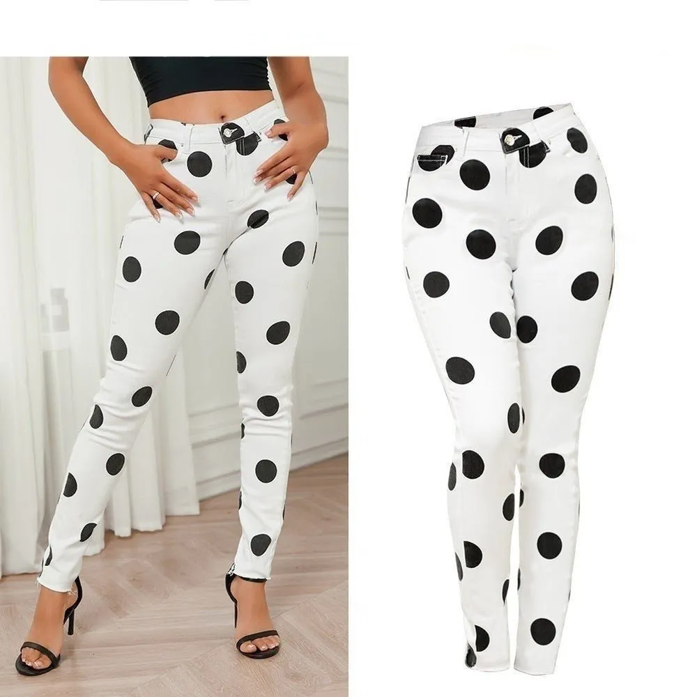 High Waist Slim Fit Jeans