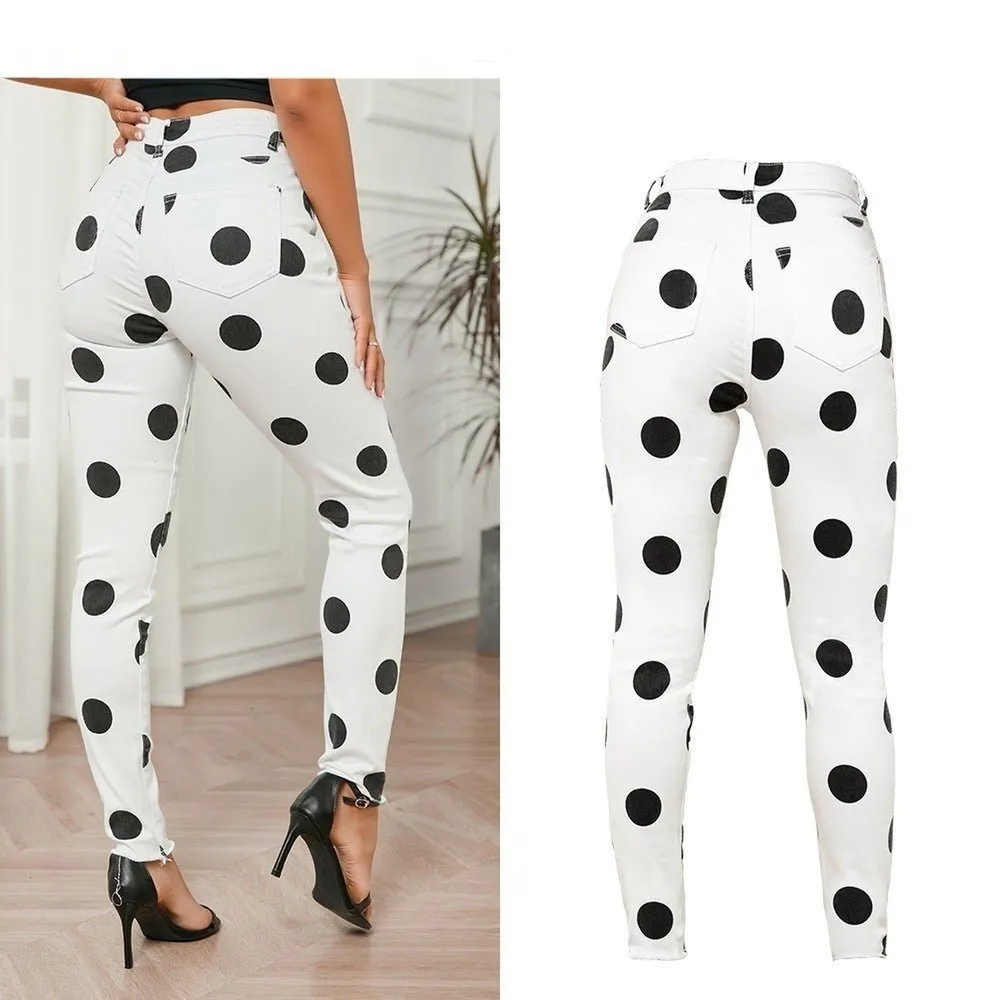 High Waist Slim Fit Jeans