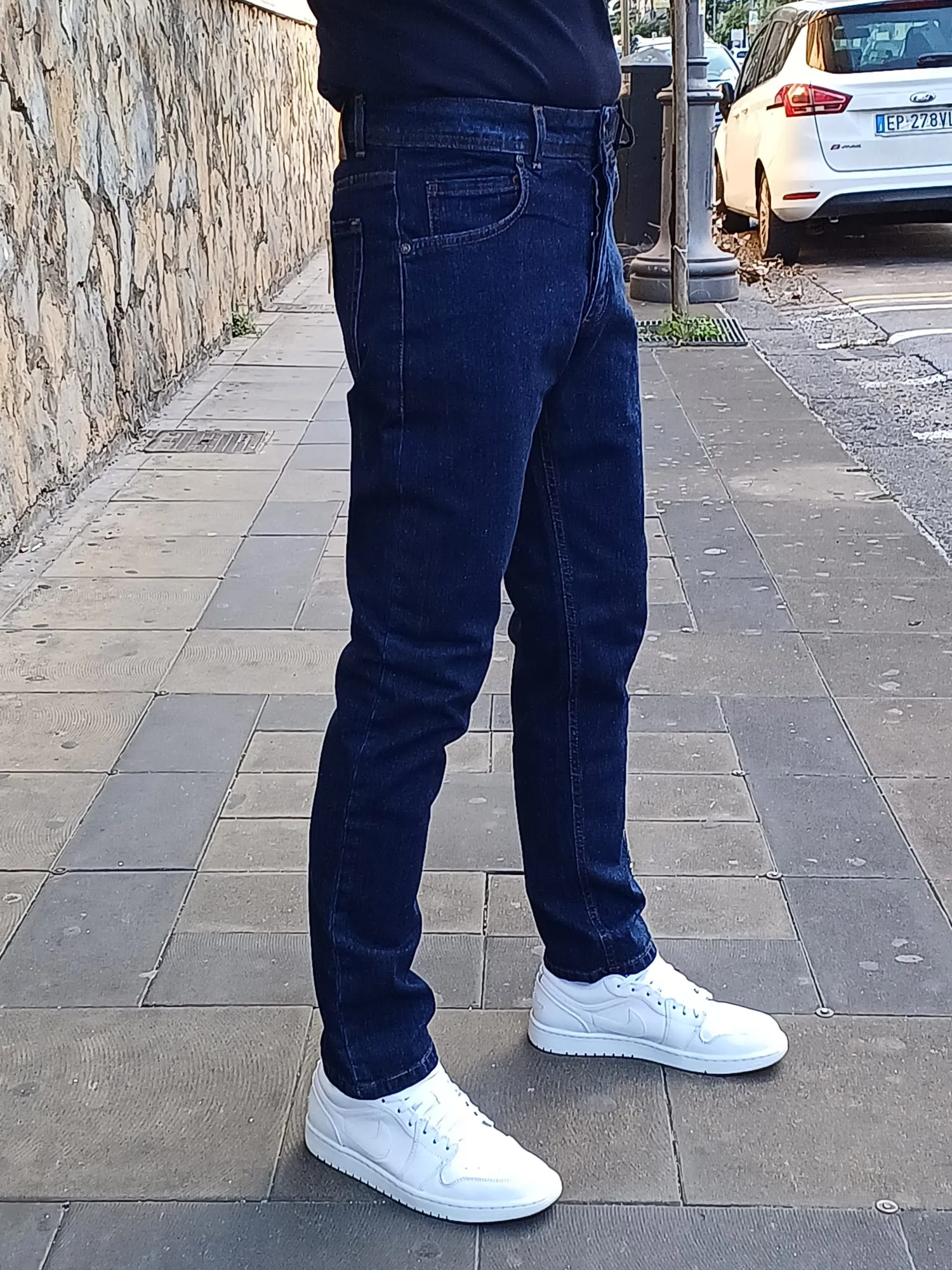JEANS CINQUE TASCHE REGULAR DENIM SCURO TELAMIRA