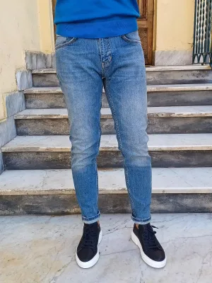 JEANS CINQUE TASCHE SSEINSE