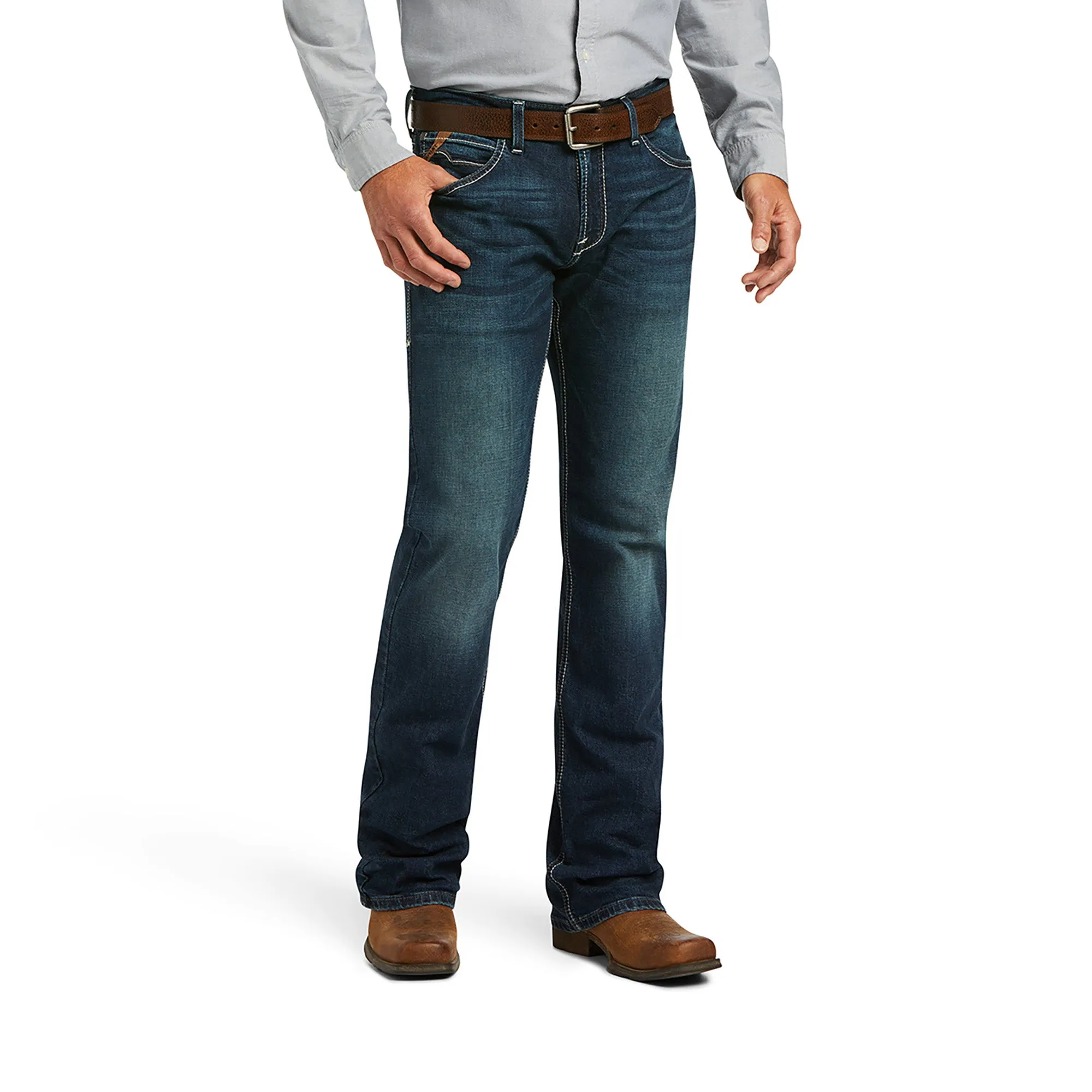 Jeans M7 Slim TekStretch Marcello Corte Recto