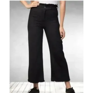 Latest Black Bell Bottom Jeans for Women