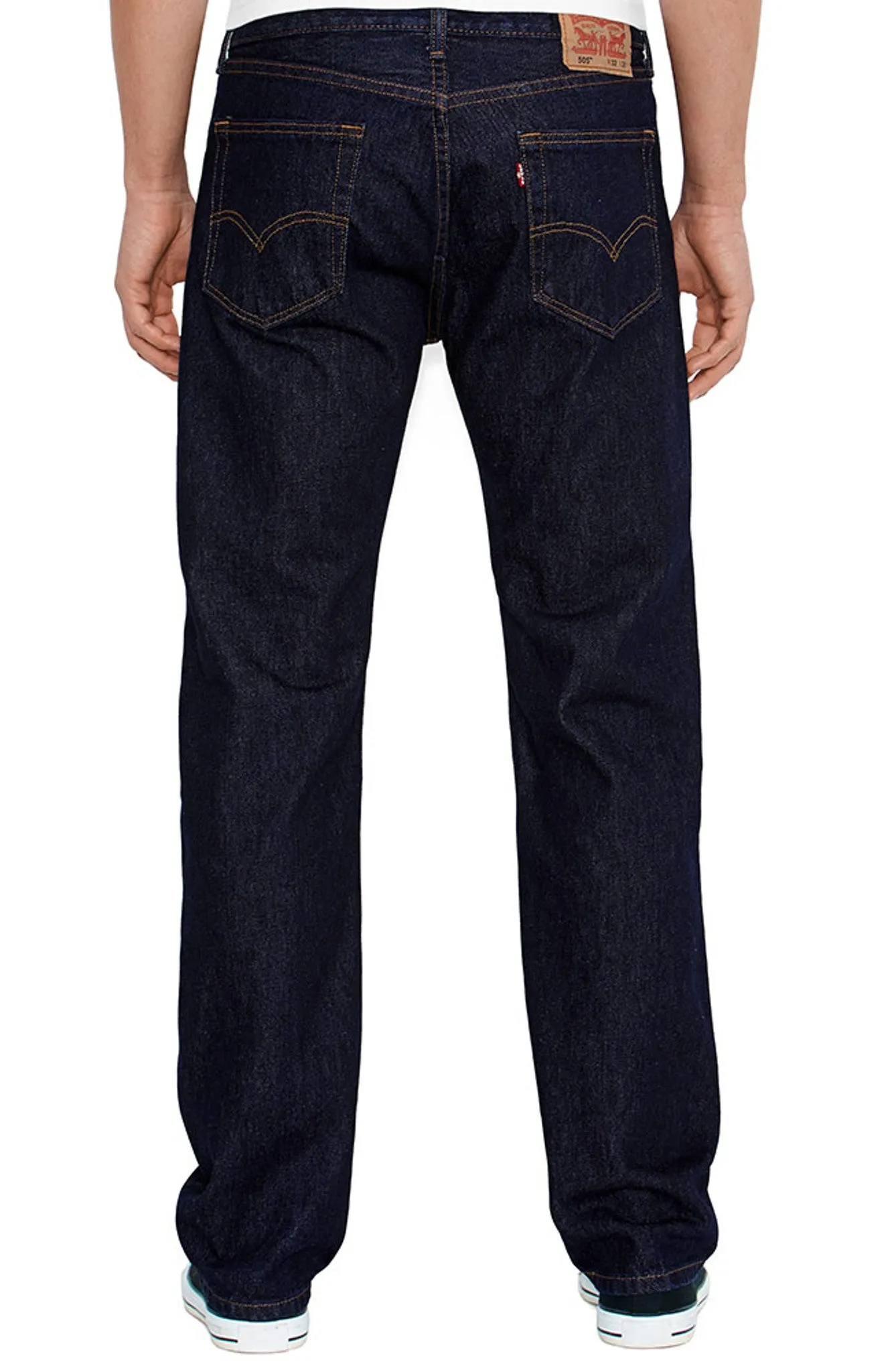 Levi's 505 Regular Fit Straight Jeans