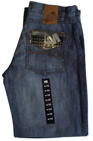Mecca Perfect Fit 5 Pocket Jeans, Regular Light Wash
