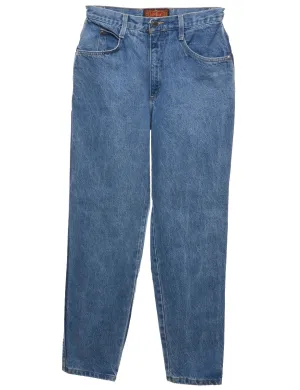 Medium Wash Tapered Jeans - W26 L28
