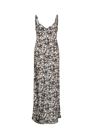 MIRABELLA SLIP DRESS- Black