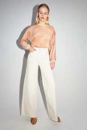 Natural Swiggy Palazzo Jeans