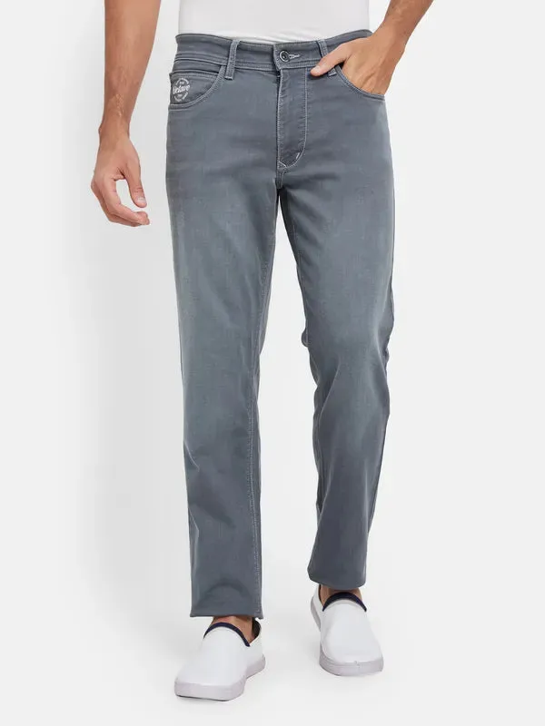 Octave Men Mid-Rise Comfort Stretchable Jeans