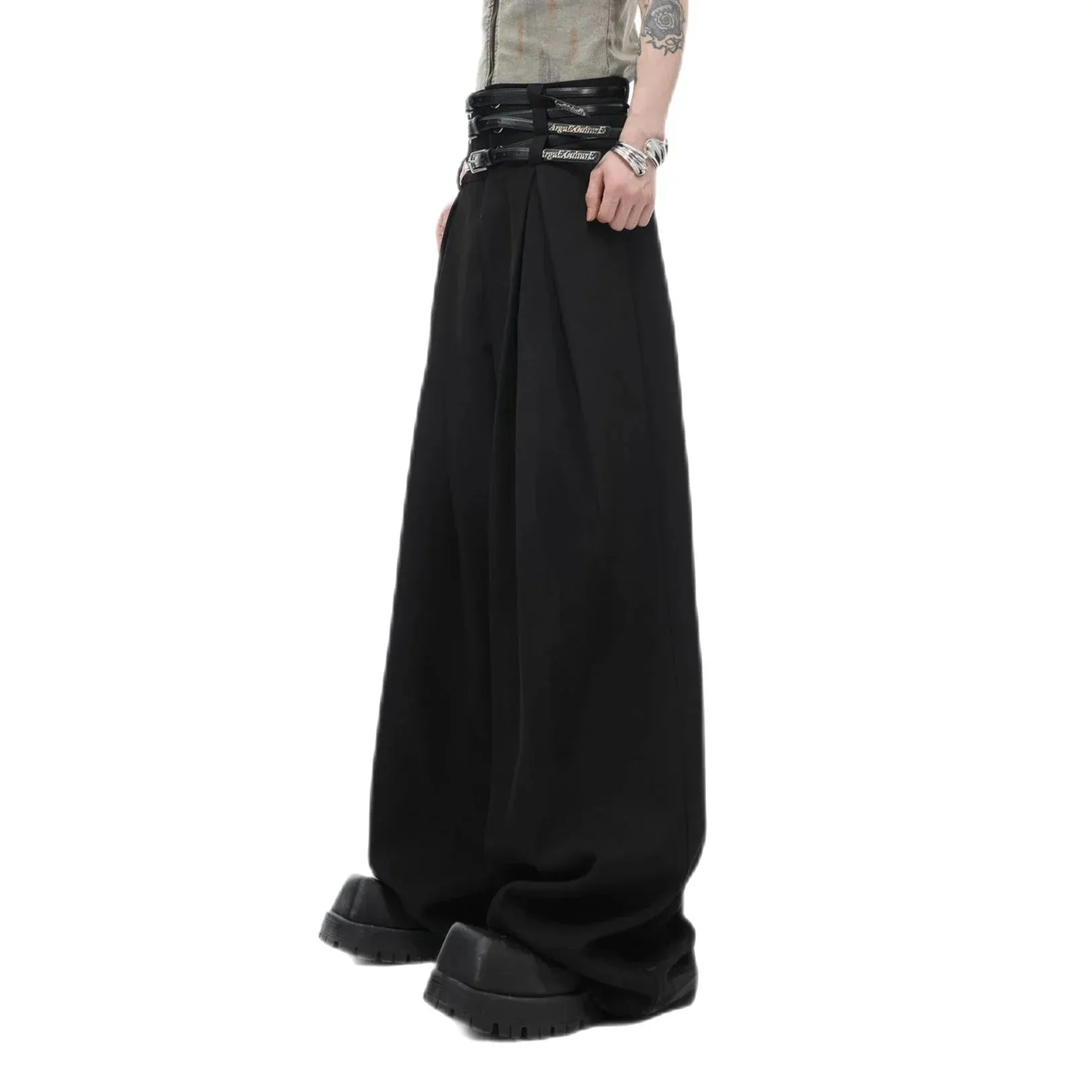 Opium High Waist Drape Pants