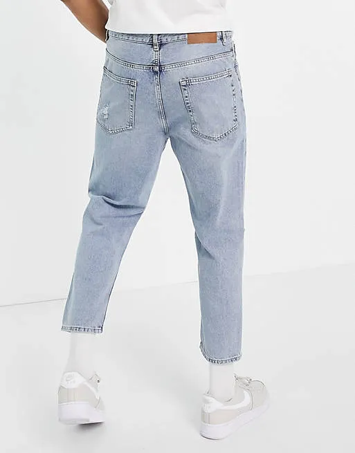 Pull & Bear Boyfriend Jean - Blue sky