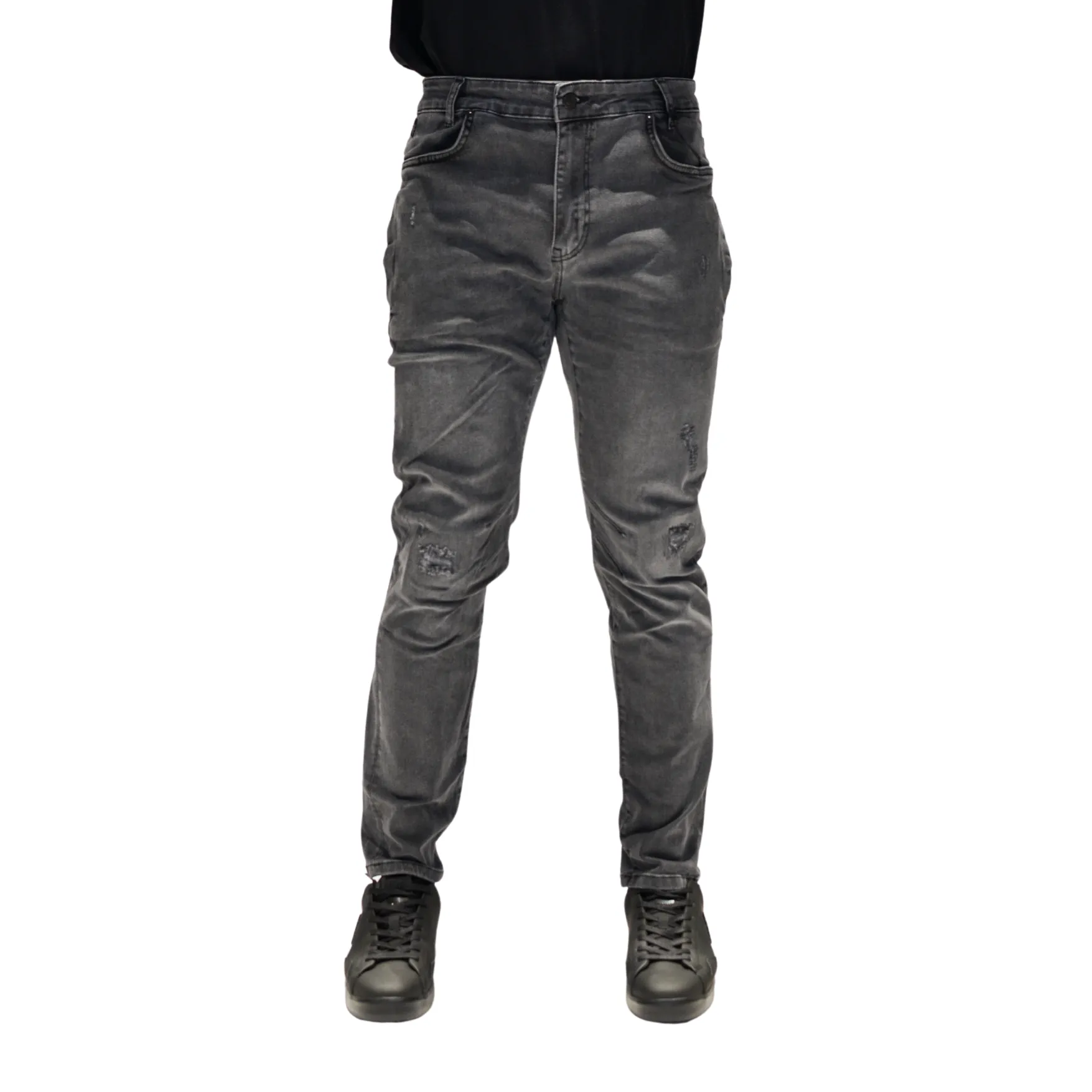 PURE PREMIUM Char Black Denim Jeans