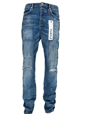 Purple Brand Jeans P005-VDDP Vintage Dirty Patch Mid Indigo