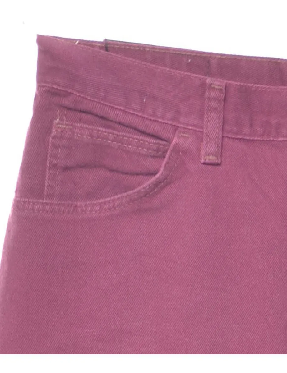 Purple Tapered Jeans - W27 L30