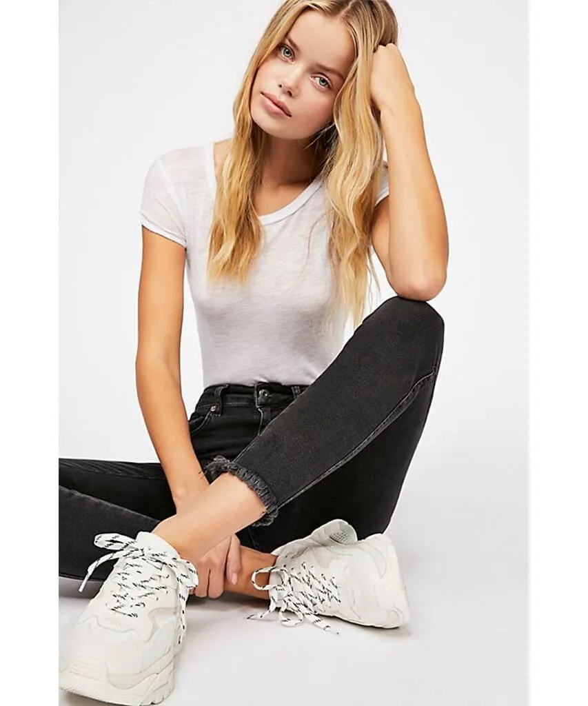 Raw High-Rise Jegging Vintage Black