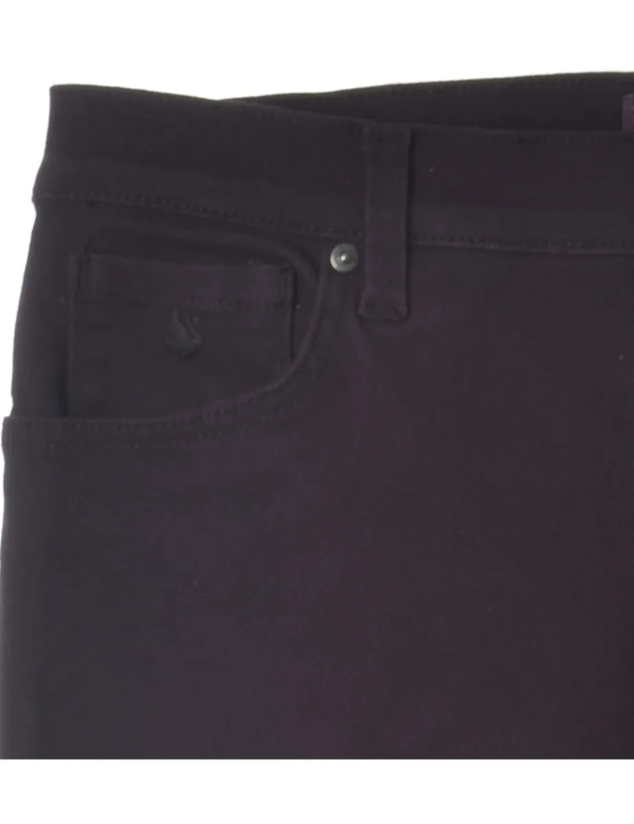 Reworked Straight Leg Cropped Jeans - W33