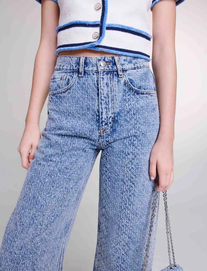 Rhinestone XL jeans