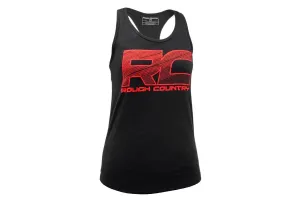 Rough Country Tank Top - Women Fts - Black - LG