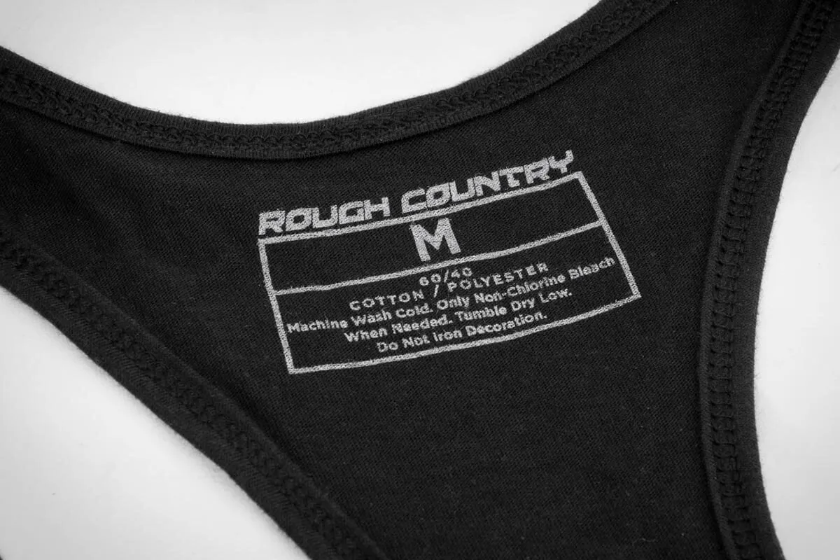 Rough Country Tank Top - Women Fts - Black - LG