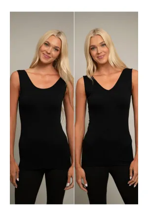 Seamless V-Scoop Reversible Tank